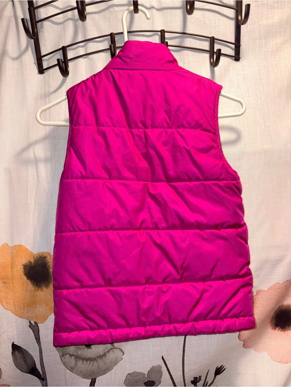 Columbia Girls' Pink and Purple Reversible Vest